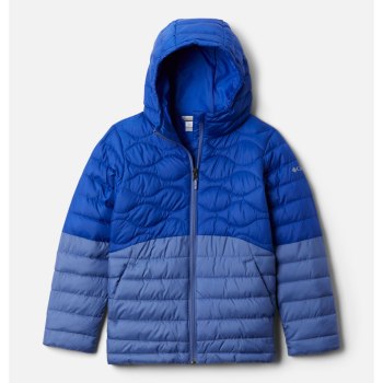 Dívčí Bundy Columbia Humphrey Hills Puffer Blankyt RZGPWT467